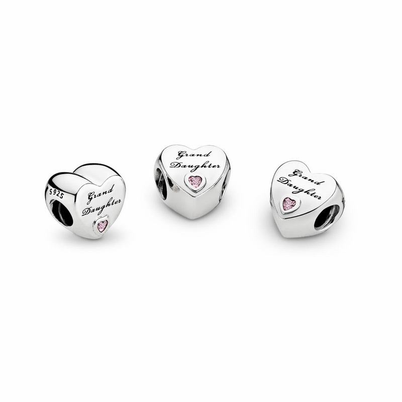 Pandora Granddaughter's Love Charm Silver Egypt YJ3604852